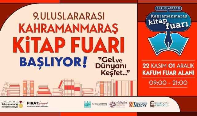 Anadolu'nun en büyük kitap fuarında edebiyat şöleni yaşanacak