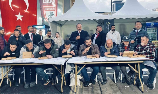 Ankara'da Bafra pidesi yarışması