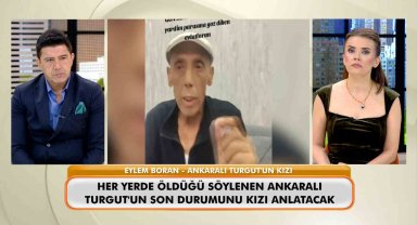 Ankaralı Turgut'un kızı canlı yayında konuştu