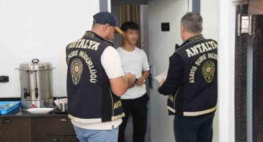 Antalya'da günübirlik kiralanan evler denetlendi