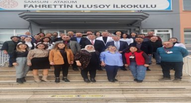 Atakum İlçe Milli Eğitim Müdürü Aydın, öğretmenlerle buluştu