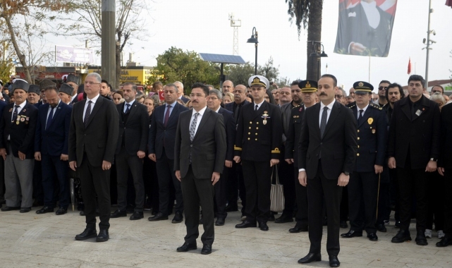 Atatürk Mudanya'da özlemle anıldı