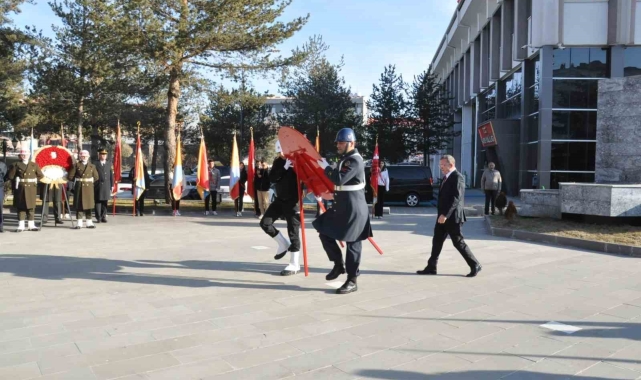 Atatürk ölümünün 86. yıldönümünde Kars'ta anıldı