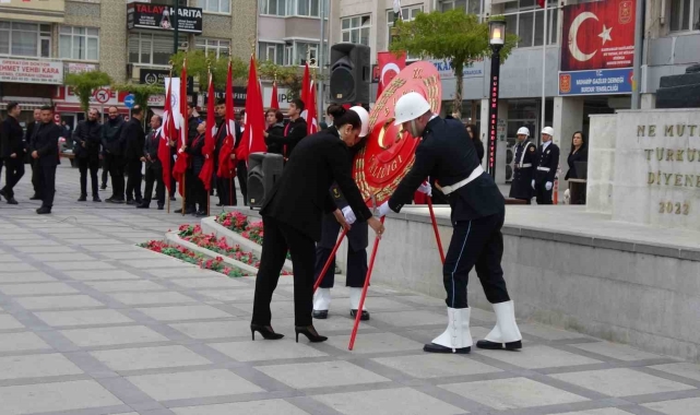 Atatürk, ölümünün 86'ıncı yılında Burdur'da törenlerle anıldı