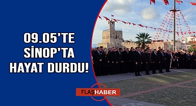 Atatürk Sinop'ta saygı ve özlem ile anıldı
