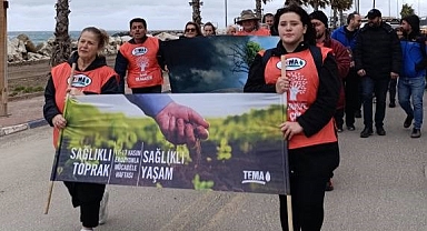 Ayancık'ta anlamlı yürüyüş