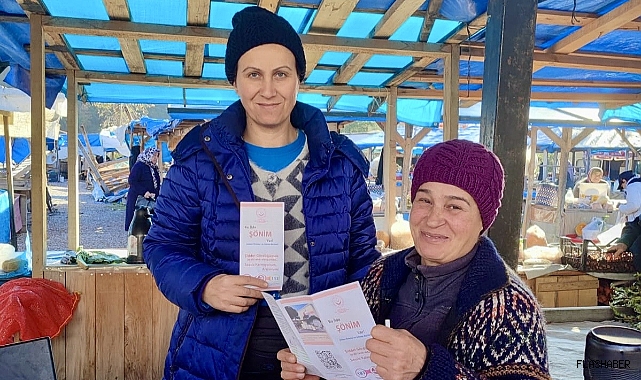Ayancık’ta şiddetle mücadele broşürleri dağıtıldı