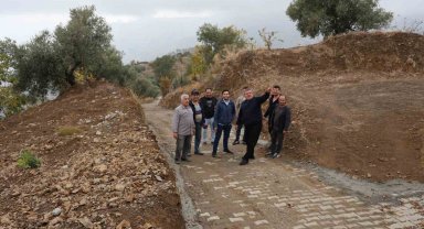 Aydın Büyükşehir Belediyesi Ilıdağlılar'ın hayatını kolaylaştırdı