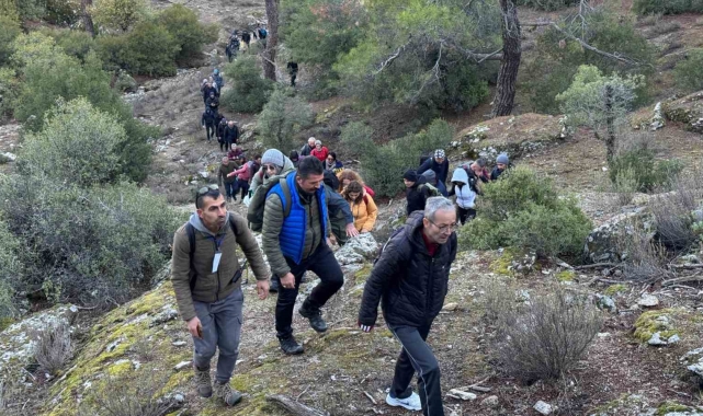 Aydın Büyükşehir Belediyesi'nin doğa yürüyüşleri devam ediyor