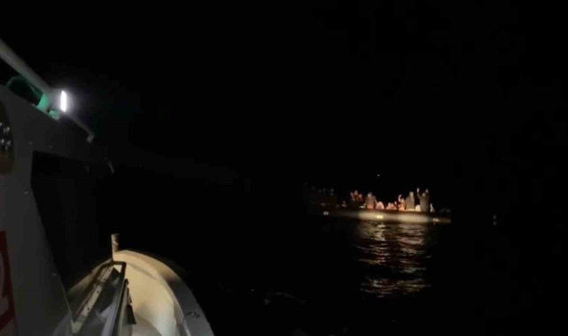 Aydın'da 28 düzensiz göçmen kurtarıldı