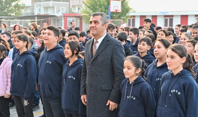 Aydın'da öğrenciler ara tatilin ardından ders başı yaptı