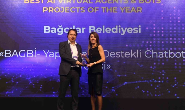 Bağcılar Belediyesi'nin BAGBİ YZ Destekli Sohbet Robotu ödül kazandı