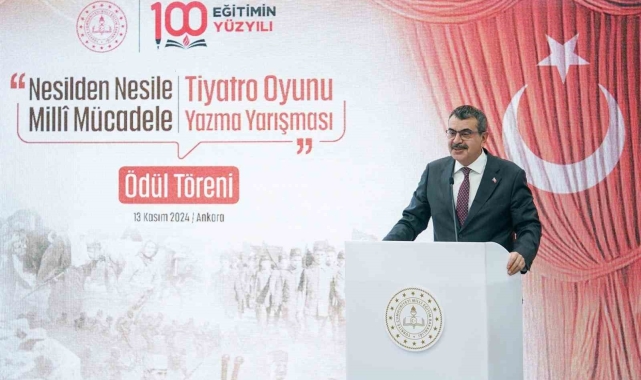 Bakan Tekin: "Dünya çapında ses getirecek sanatçıların yetişme sürecinde bizim sorumluluğumuz olduğunun farkındayız"