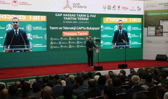 Bakan Yumaklı ve Bakan Kacır Şanlıurfa'da GAP Hassas Tarım 2. Faz Tanıtım Töreni'ne katıldı
