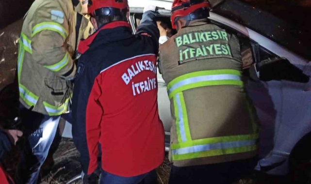 Balıkesir'de trafik kazası: 6 yaralı