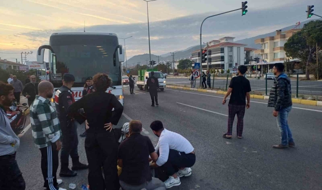 Balıkesir'de yolcu otobüsü genç kıza çarptı: 1 yaralı