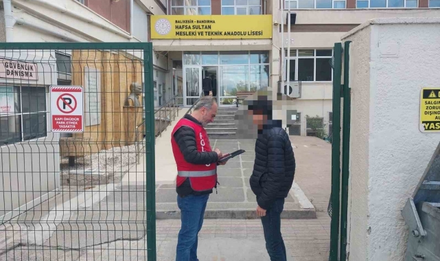 Bandırma'da okul çevrelerinde yoğun denetimlerde 68 bin lira paza cezası kesildi