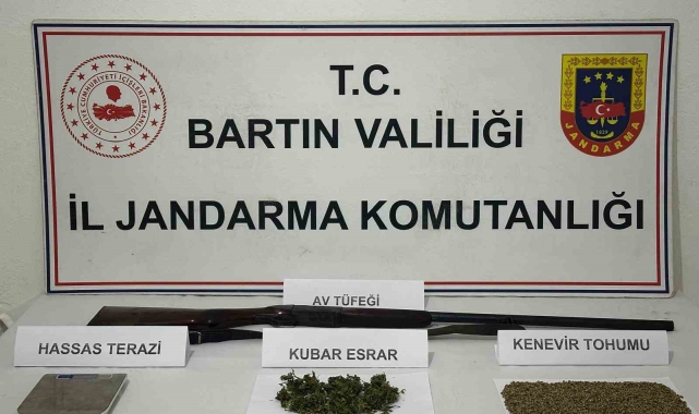 Bartın'da uyuşturucu operasyonu: 1 gözaltı
