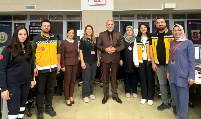 Başarılı sağlık çalışanlarına teşekkür belgesi