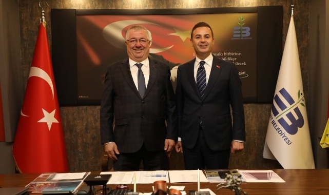 Başkan Akın, Başkan Ertaş'ı ziyaret etti