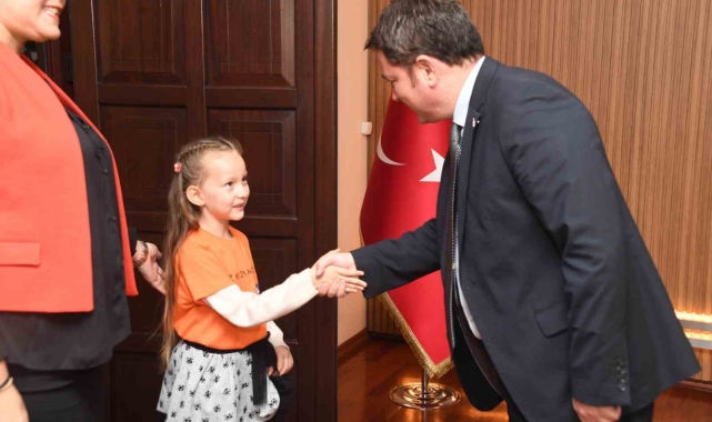 Başkan Aydın'dan lösemili çocuklara destek çağrısı