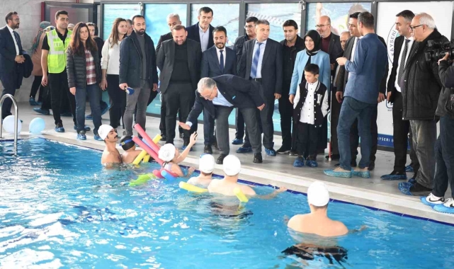 Başkan Büyükkılıç: "Kayseri'ye engelsiz havuz kazandırdık"