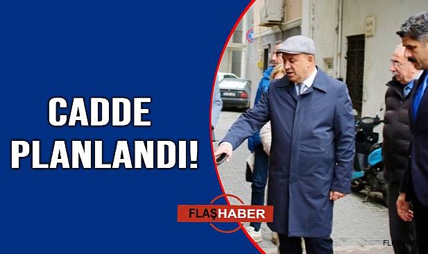 Başkan Gürbüz, Sakarya Caddesi'nde incelemelerde bulundu