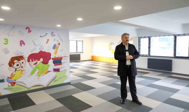 Başkan Palancıoğlu'ndan çocuklara Masal Evi ve oyuncak kütüphanesi