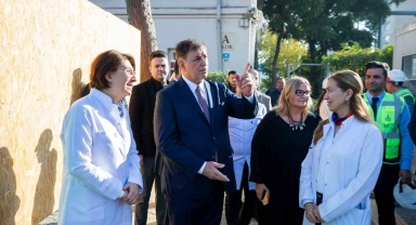 Başkan Tugay'dan Eşrefpaşa Hastanesi incelemesi