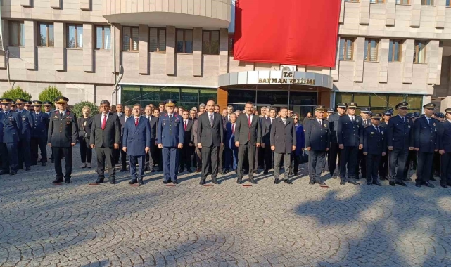 Batman'da Atatürk törenle anıldı
