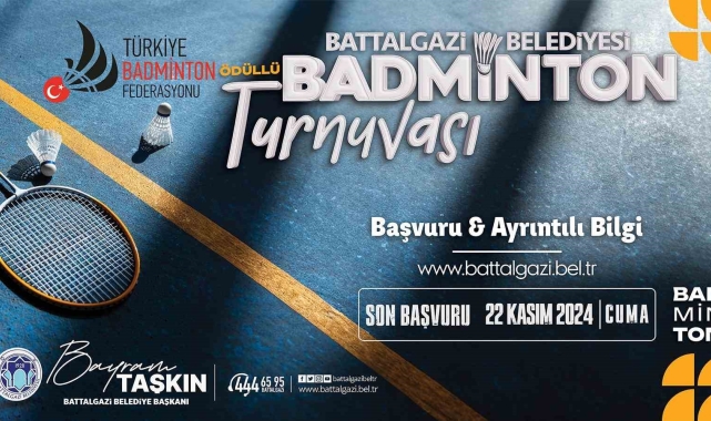 Battalgazi'de Badminton heyecanı