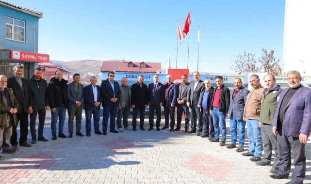 Bayburt'ta çiftçilere sıvat dağıtıldı