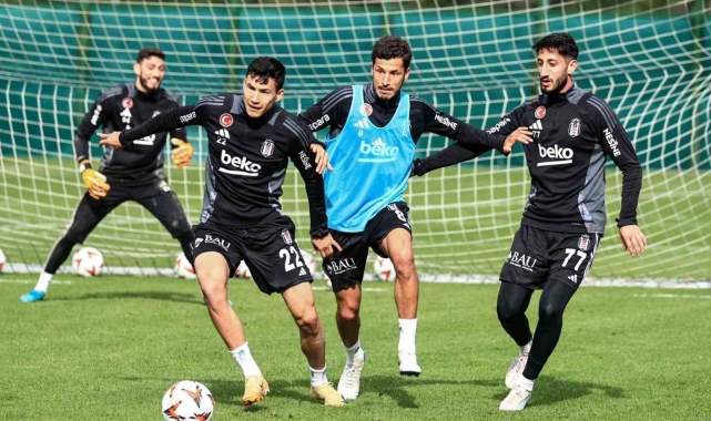 Beşiktaş, Malmö maçı hazırlıklarına başladı