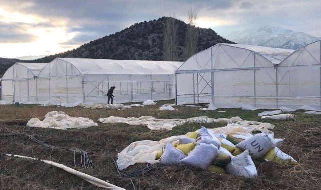 Beyşehir'de üreticilere sera desteği