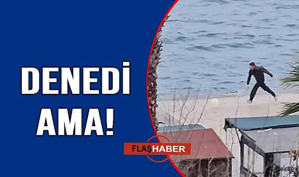 Bir babanın rüzgar ile mücadelesi
