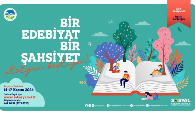 'Bir Edebiyat Bir Şahsiyet' atölyesi öğrencilere kapılarını açıyor