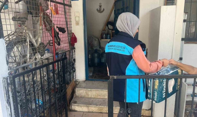 Bodrum Belediyesi 10 bin 850 sosyal destek kartı dağıttı