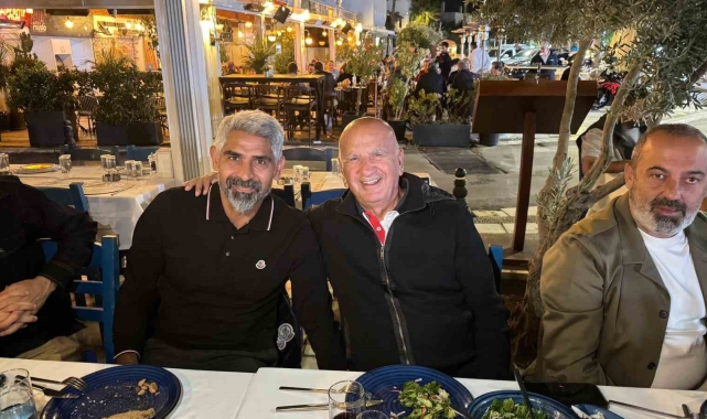 Bodrum FK'dan, İsmet Taşdemir'e veda yemeği