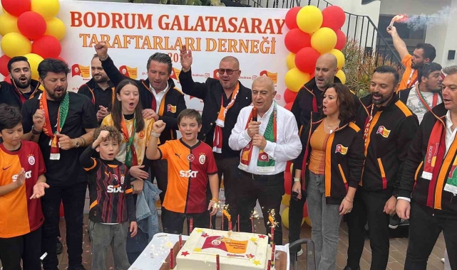 Bodrum Galatasaray Taraftarları Derneği lokali törenle açıldı