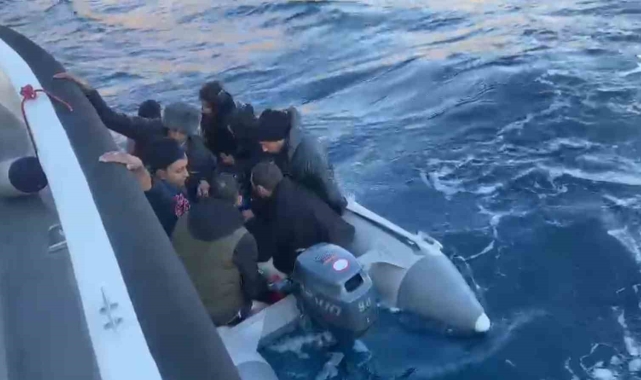 Bodrum'da 9 düzensiz göçmen yakalandı