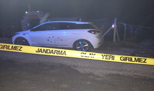 Bolu'da otomobil kurşunlayan şüphelilerin yakalanması için çalışma başlatıldı