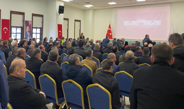Boyabat'ta Muhtarlar Toplantısı düzenlendi