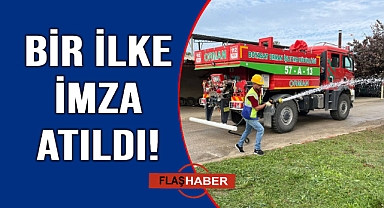 Boyabat’ta yangın söndürme eğitimi