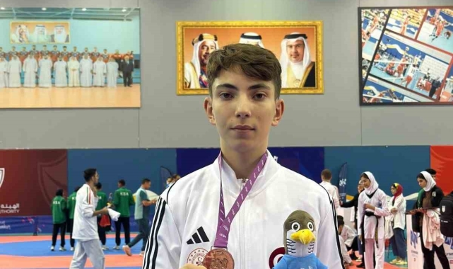 Bozüyüklü sporcu dünya 3'üncüsü oldu