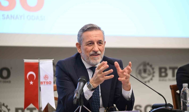 BTSO Başkanı İbrahim Burkay genç girişimcilerle buluştu