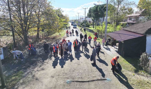Bu ilçede 'çöp saati' uygulaması