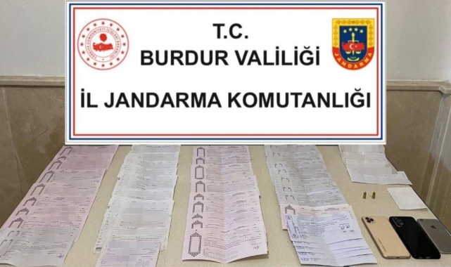 Burdur'da tefecilik operasyonu: 3 gözaltı