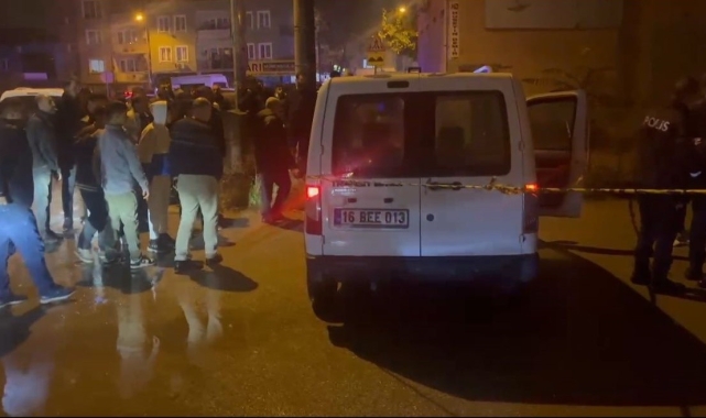 Bursa'da silahlı saldırı: Otomobiliyle seyir halindeyken başından vuruldu