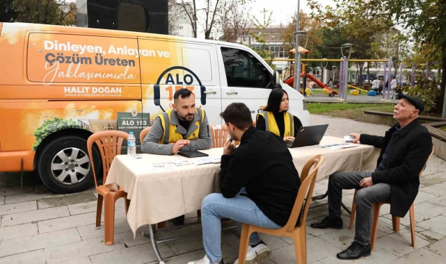 Büyükşehir Bafra'da vatandaşın sesine kulak veriyor