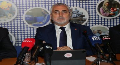 Çalışma ve Sosyal Güvenlik Bakanı Işıkhan, Rize'de konuştu: